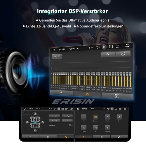 8-Kern DAB+64GB Android 14 Autoradio GPS Navi für Mercedes C/CLK/CLC Klasse W203 - Bild 9 von 24