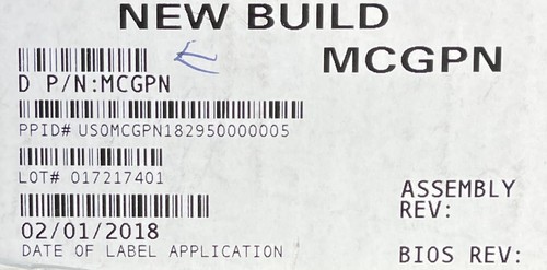 GENUINE DELL WIRELESS CARD BLUETOOTH LATITUDE 7390 P28S (CB78) / MCGPN - Picture 4 of 5