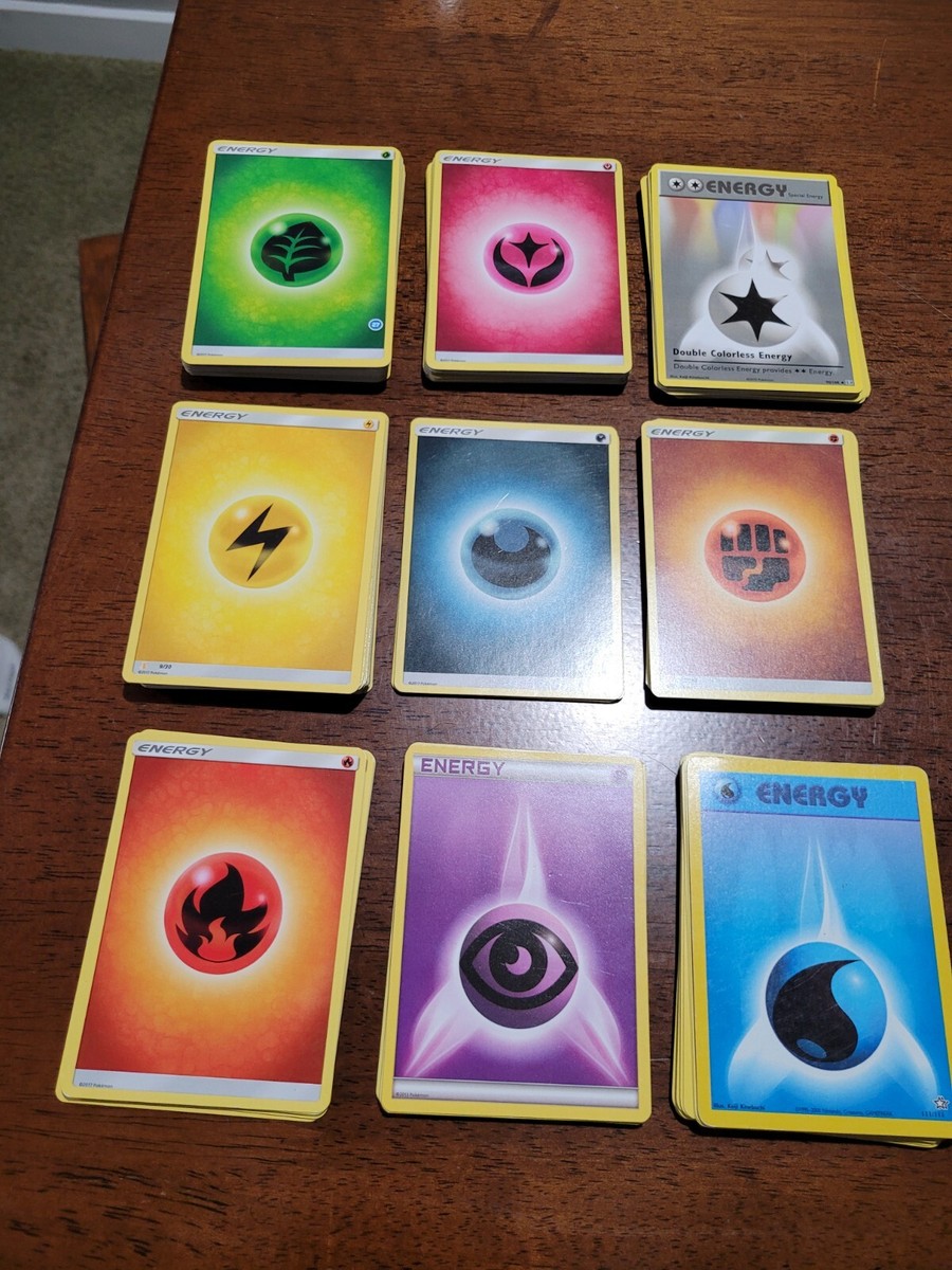 Assorted Pokemon Energy Cards (50 Cards) | eBay Assorted Pokemon Energy Cards (50 Cards) | eBay
