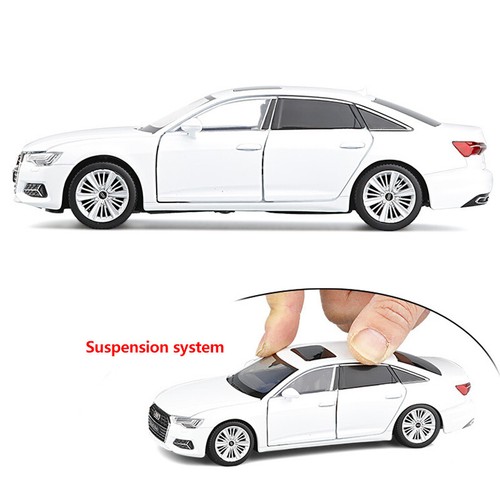 1:32 Audi A6 Diecast Model Car Alloy Toy Cars Boys Toys Collection for Men White - Bild 12 von 13