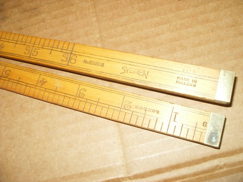 Sybren No.80.00.10 1000mm / 36" Rule - Made In Holland - As Photo - Picture 3 of 4