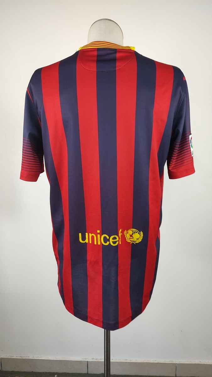 Nike Barcelona Men's Soccer Jersey Size L Vintage Sport 13