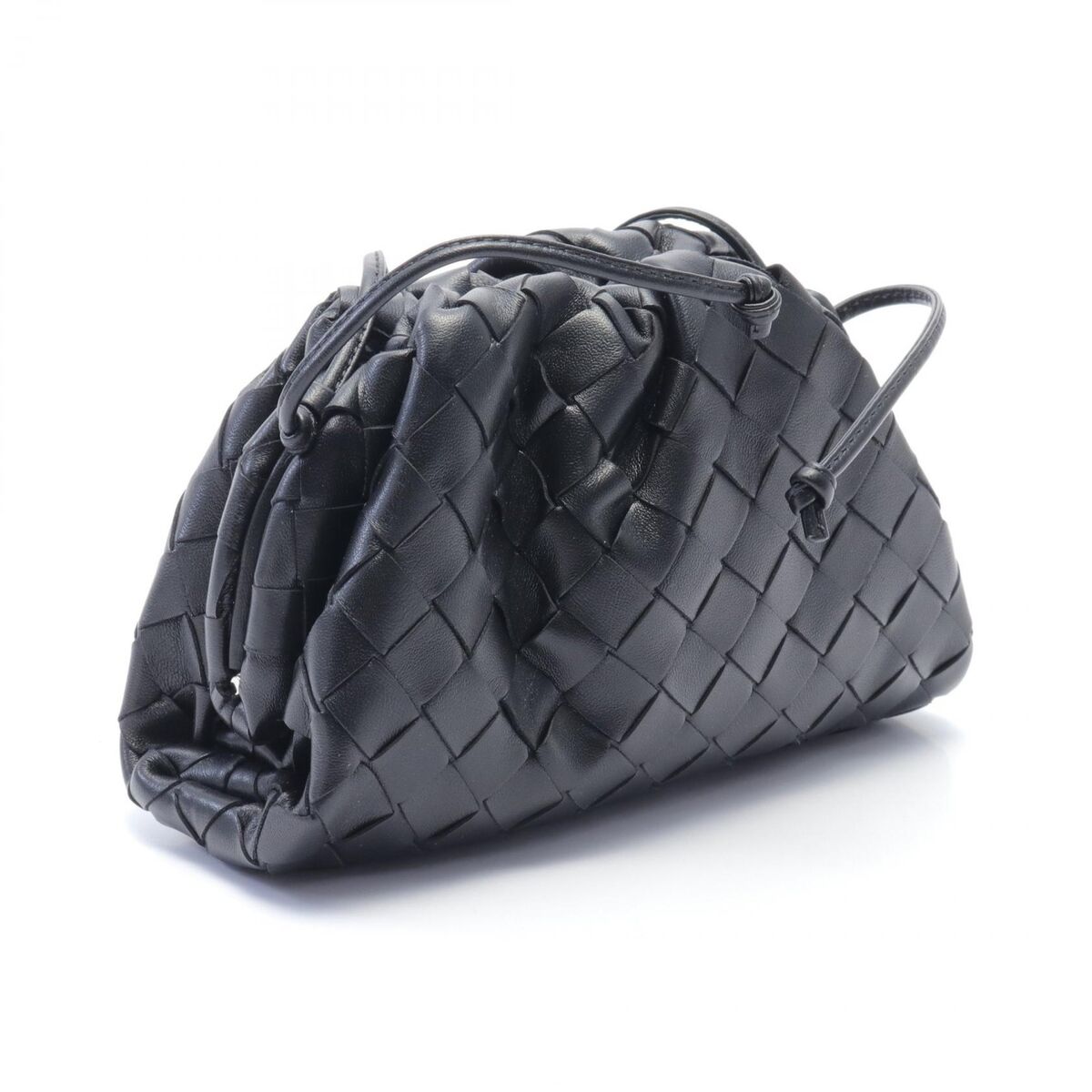 ショルダーバッグ・ポシェット Bottega Veneta Mini the pouch intrecciato shoulder bag BOTTEGA VENETA Intrecciato Mini Pouch (Excellent)