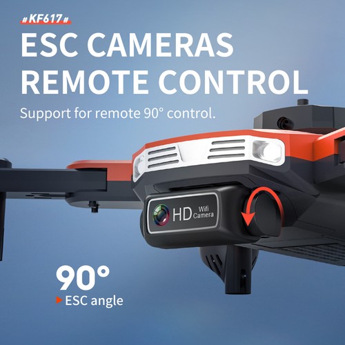 One Key Return Obstacle Avoidance Mini RC Drone 4K HD Dual-Camera Quadcopter - Bild 4 von 12