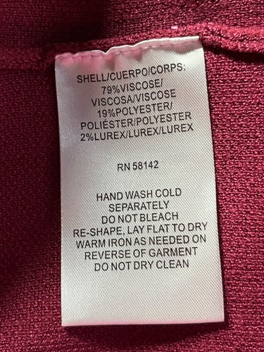 Womens London Times sweater dress bell sleeves L - Picture 3 of 5