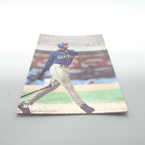 2000 Skybox métal Ken Griffey Jr 76 Seattle Mariners Cincinnati Reds - Photo 3 sur 3