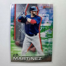 2021 Bowman's Best - J.D. Martinez - Base Card - #54