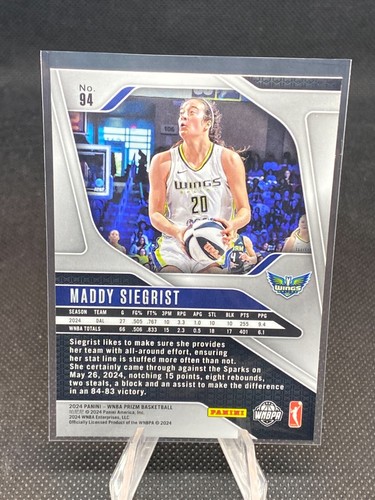 2024 Panini Prizm WNBA Pick a Card (1-150) Parallels and Inserts - Picture 87 of 142