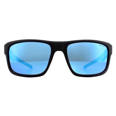 Polaroid Sonnenbrille PLD 3018/S DL5 JY Schwarz Grau Blau Spiegel Polarisiert