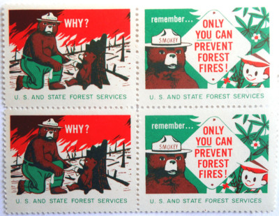 Smokey The Bear Paper Poster A Match Can Be A Deadly Missile NH Forestry 1958 Smokey The Bear Paper Poster A Match Can Be A Deadly Missile NH Forestry 1958