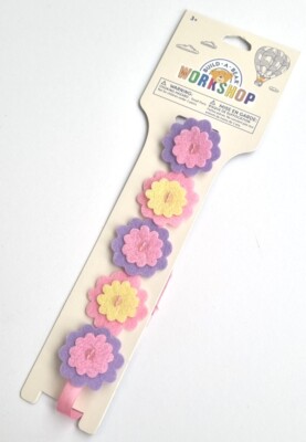 BUILD A BEAR Blumenkopfband BRANDNEU MIT ETIKETT ZUBEHÖR HÜBSCHE BLUMEN selten HTF 