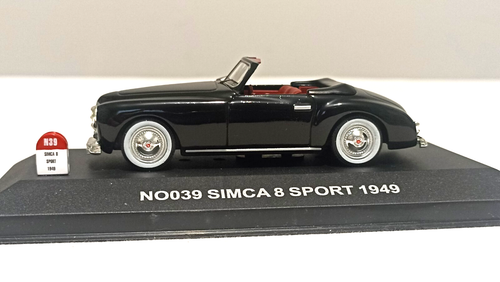 SIMCA 8 SPORT NOIR 1949 - NOSTALGIE - 1/43 - Imagen 3 de 5