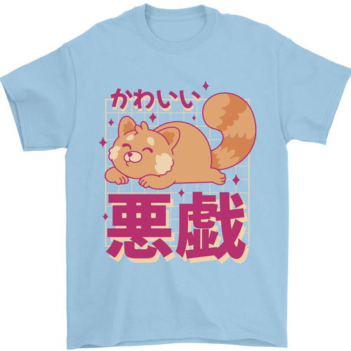 Kawaii Rojo Panda Japonés Bonito Camiseta Hombre 100% Algodón - Imagen 59 de 95