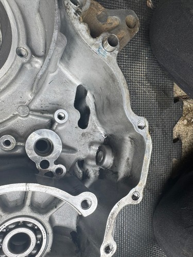 02-08 YAMAHA GRIZZLY 660 CRANKCASES LEFT RIGHT SET COMPLETE WORKING NICE - Picture 15 of 24