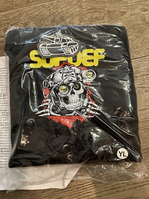 Superior Defense Ripper SupDef Black Hoodie Kids Grom Youth Large