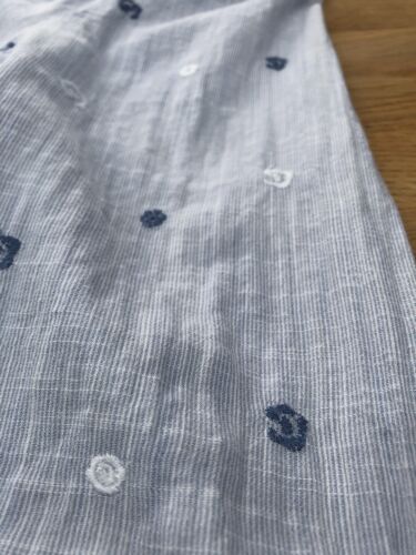 Mantaray Pale Blue Shirt Blouse, Roll Up Sleeves, Size 18 - Picture 21 of 24