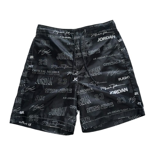 Jordan Flight MVP Woven Shorts Black DX9726-045 Men's Size Small