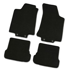 Auto-Fußmatten Supreme schwarz für Mercedes Benz C-Klasse W202 1993 - 2001