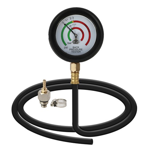 Car Auto Exhaust Back Pressure Tester/Gauge Catalytic Converter Test Kit Set