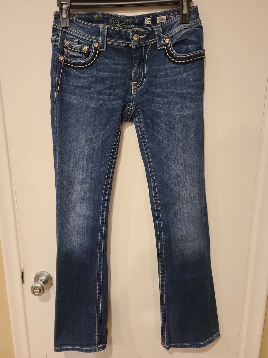Miss Me Bootcut Jeans- Size 29 (29×31)- JE5351B6L (H) | eBay Miss Me Bootcut Jeans- Size 29 (29×31)- JE5351B6L (H) | eBay