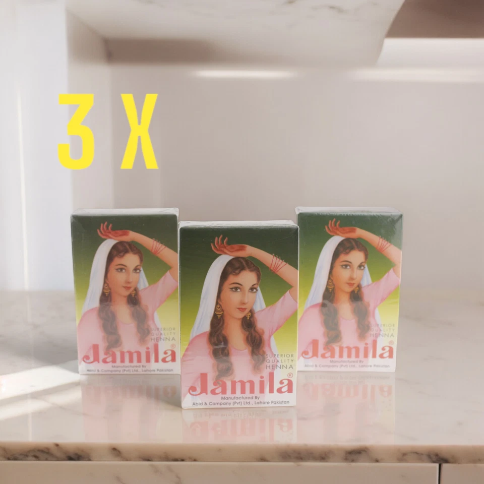 henne capelli rosso freddo hennè tinta naturale Lawsonia Inermis henna Jamila