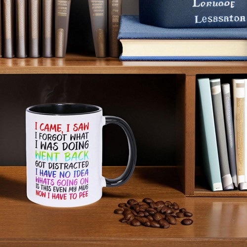 I Came I Saw I Forgot Coffee MugFunny Birthday Christmas Gifts MugCoffee Mugs... - Picture 8 of 9