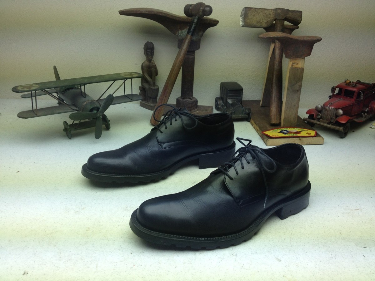 Kenneth Cole Italian Leather Laced Oxford KENNETH COLE Handcrafted Wingtip Brogue Oxford in Burnished  main image 4