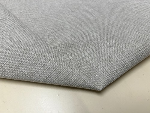 UPHOLSTERY MATERIAL MADE FOR NEXT TWEEDY BLEND 140 CMS wide Fire Retardant grey - Picture 23 of 46