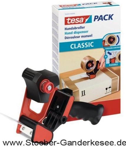 Paketband Abroller, Tesa, Handabroller, Klebebandabroller Klebefilm  NEU & OVP - Bild 28 von 31