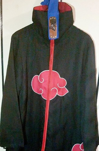 Akatsuki Cloak | Naruto Shippuden | Naruto | Coat | Naruto Headband | Jacket | - Picture 19 of 24
