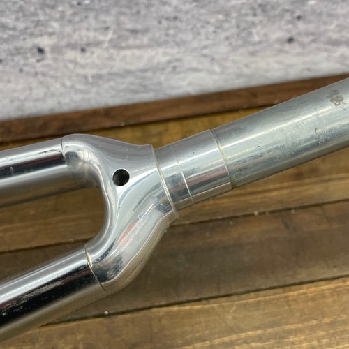 Vintage Time Fork 700c 1 Threaded Aluminum Leg Steel Steerer 8.75" Silver - Picture 8 of 19