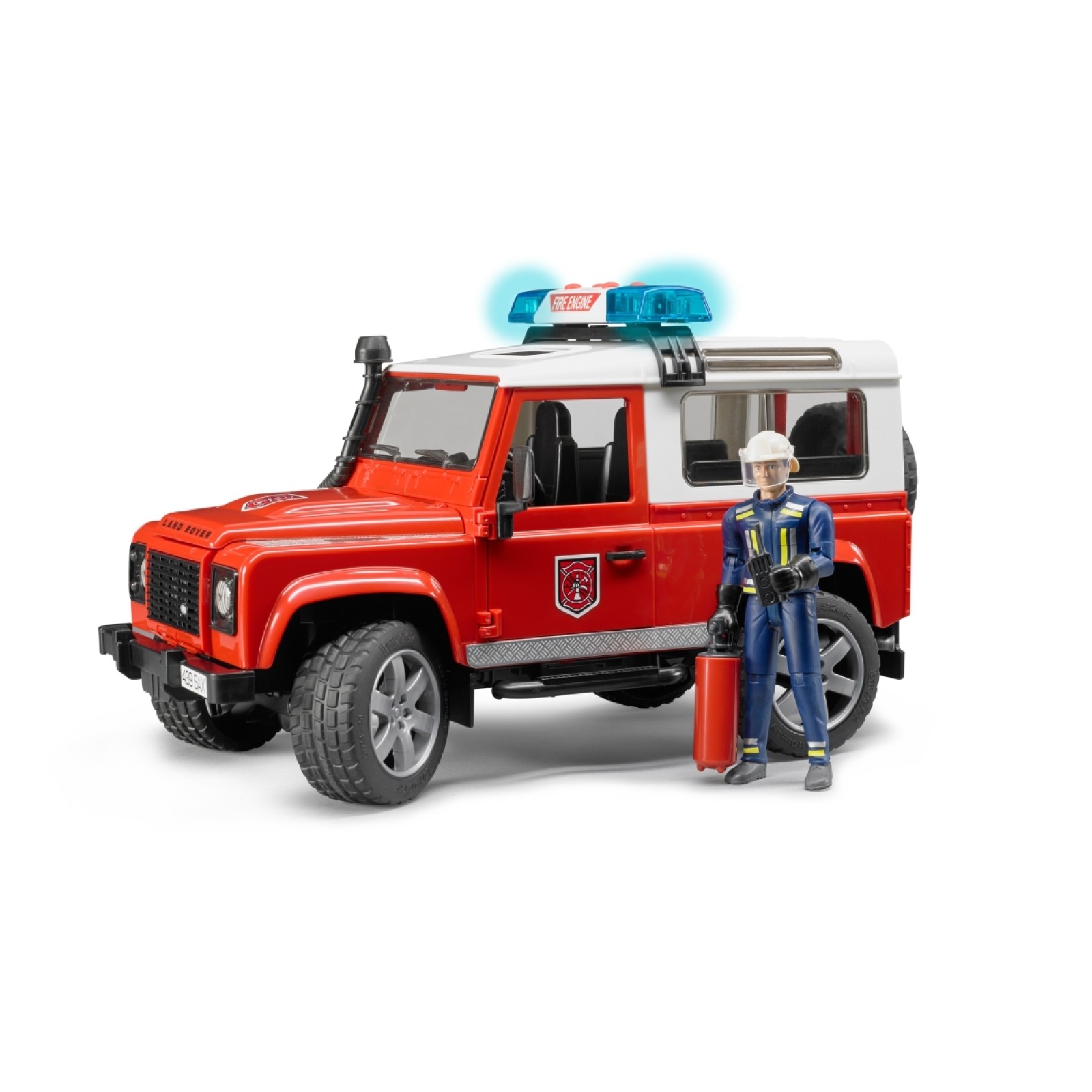 Bruder 02596 Land Rover Station Wagon Feuerwehr Bruder 02596 Land Rover Station Wagon Feuerwehr