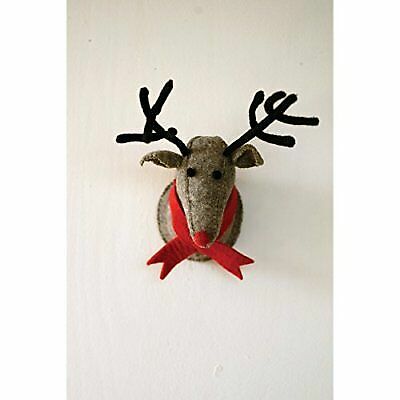 Creative Co-Op XM1590 Woven Wool Tapestry Wall Decor w// Christmas Tree 28 x 14