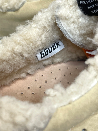 GOLDEN GOOSE Girls Superstar Shearling Sneakers Size 32 / 1 US - Picture 12 of 13