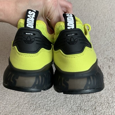 adidas ZX 2K Boost J 'Bold Logo Graphic - Acid Yellow