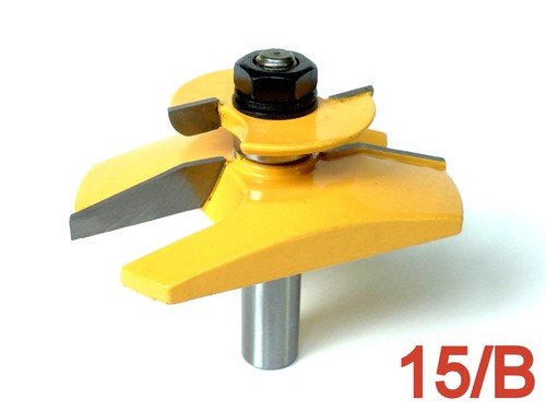 1pc 1/2"SH 15° Raised Panel w/Back Cutter Router Bit sct-888 - Picture 5 of 12