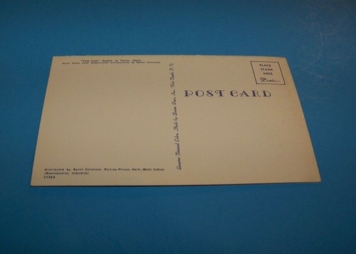 Haiti Vintage Postcard  "Tom-Tom Beater"  Furcy, Haiti   West Indies - Picture 2 of 2