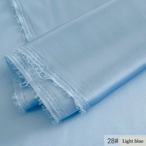 1Yard*114cm Natural Silk Charmeuse Fabric 16 momme Silk Satin Material For Gown - Picture 30 of 34
