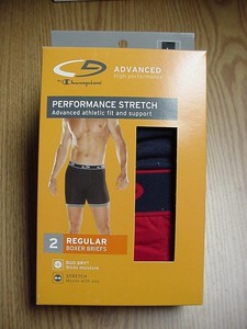 champion performance stretch boxer briefs