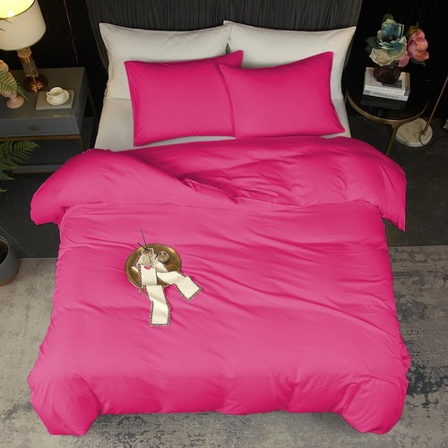 Duvet Cover Set Hotel Quality Quilt Cover Single Double King 3 Piece Bedding Set - Picture 28 of 65