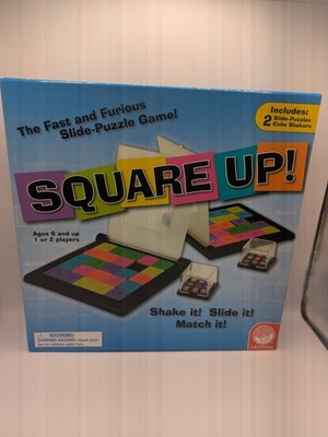 SQUARE UP! Board Game - MindWare Slide Puzzle Pattern Challenge COMPLETE!