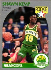 1990-91 Hoops #279 Shawn Kemp