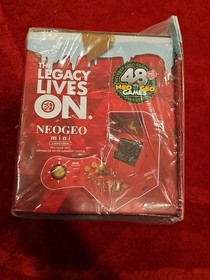 SNK NEOGEO Mini Christmas 40th Anniversary Limited Ed Console Arcade Video Games