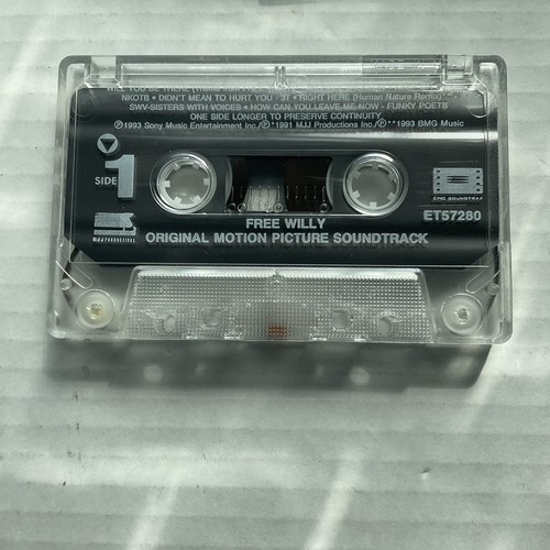Free Willy Original Motion Picture Soundtrack (Kassette, 1993, Michael Jackson) - Bild 3 von 9