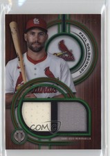 2025 Topps Tribute Single Player Dual Relics Green 92/99 Paul Goldschmidt 12se
