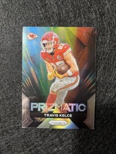 2023 Prizm Football Travis Kelce Prizmatic Kansas City Chiefs #10