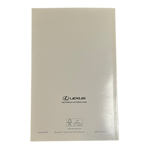 Lexus LS 500 2018 guía manual del propietario kit de garantía de servicio y estuche de cuero excelente - Imagen 11 de 20