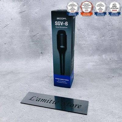 Zoom SGV-6 Directional Shotgun Vocal Microphone Hyperdirectional for V3/V6 New