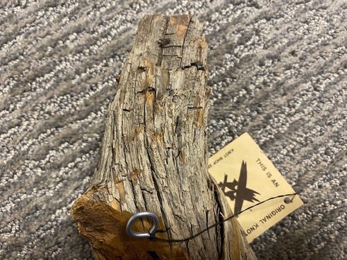 Vintage Original Knotenkopf Ponderosa Kiefer Schnitzerei von The Hutchison's 9"x 4"x 3,5" - Bild 4 von 11