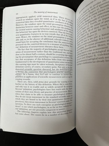 Measurement in Psychology, Joel Michell, HC Good Cambridge 1999 Smoke Free - Picture 6 of 8